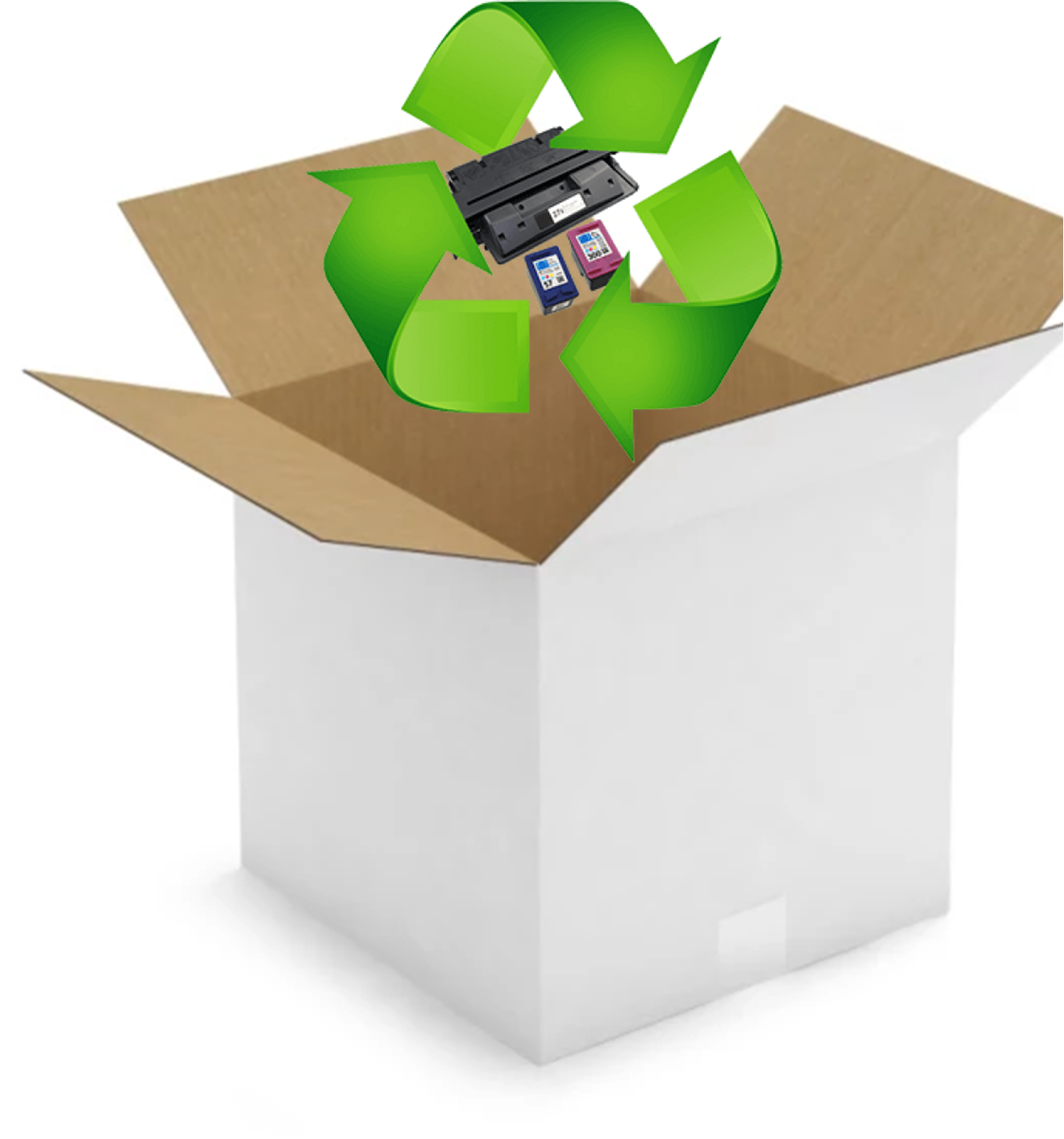 Recyclen tonercartridges